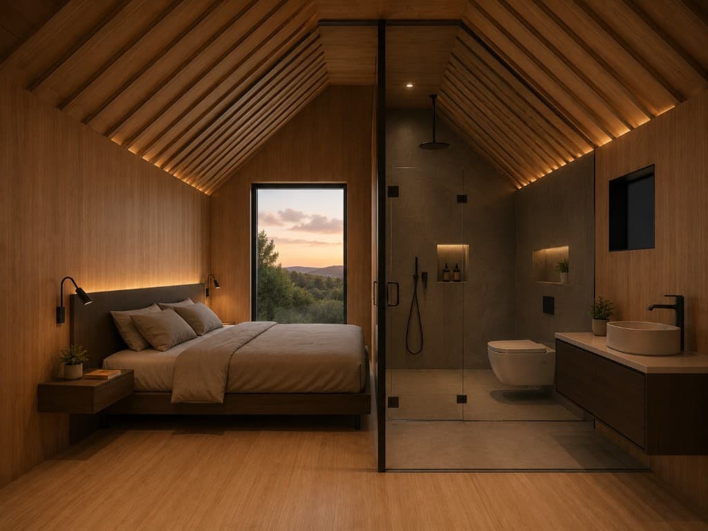 Bedroom & ensuite