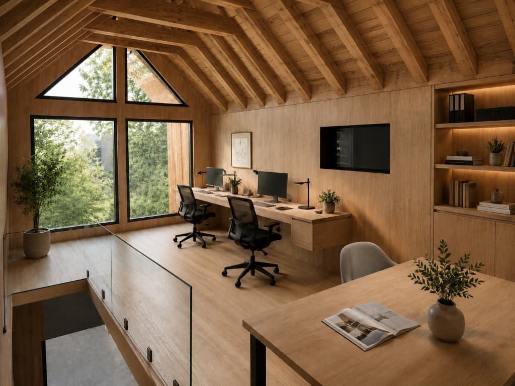 Built-in home office